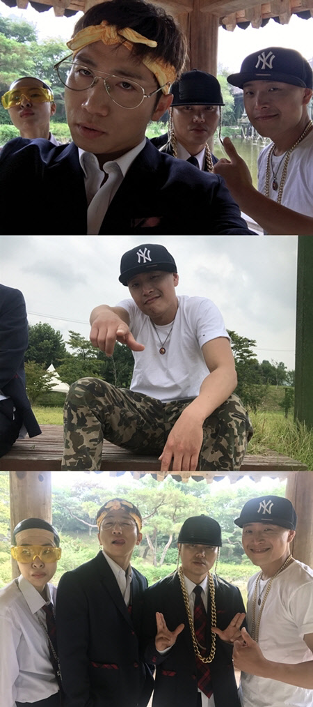 tvN 'SNL 코리아 시즌 9' 호스트 여자친구편에서 영화 '8마일'을 패러디한다.<CJ E&M 제공>